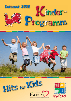 Kinderprogramm 2016