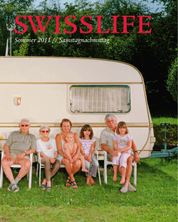 Magazin SWISSLIFE Sommer 2011 PDF , 10MB