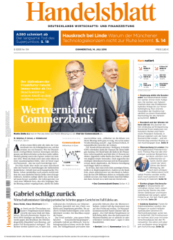 Handelsblatt - Die Onleihe