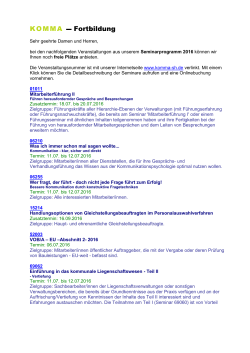 Information 2016 22 KW