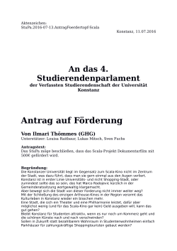 Antrag Scala - AStA Uni Konstanz