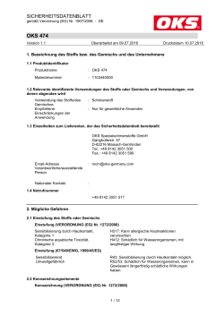 OKS 474 - OKS Spezialschmierstoffe GmbH