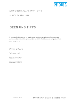 ideen und tipps - und Jugendmedien