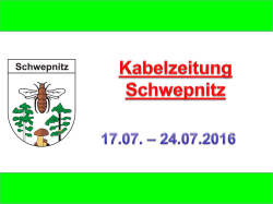 Dresdner Str. 3, 01936 Schwepnitz Tel.