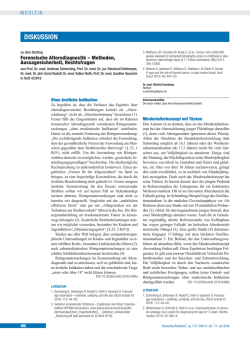 diskussion - Deutsches &Auml;rzteblatt
