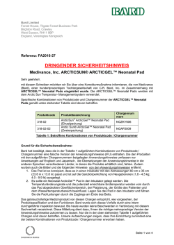 dringender sicherheitshinweis