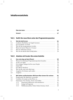 Inhaltsverzeichnis - Wiley-VCH