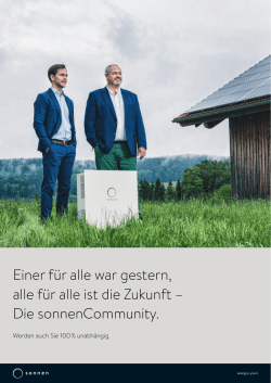 Die sonnenCommunity.
