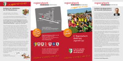Flyer 8. Regionalwerk Bodensee Jugend-Cup