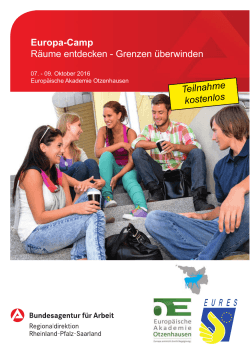 Broschüre DE - Europäische Akademie Otzenhausen