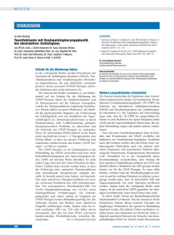 diskussion - Deutsches &Auml;rzteblatt