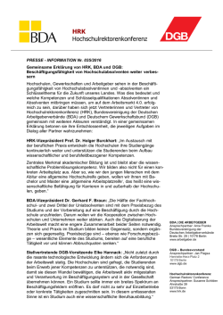 Presse-Information Nr. 035/2016