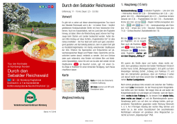 Durch den Sebalder Reichswald