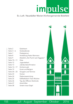 GB 155 (Juli bis Oktober 2016) - Neustädter Marien