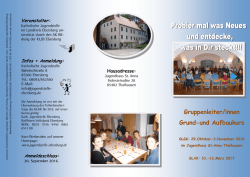 Gruppenleiter/innen Grund-und Aufbaukurs