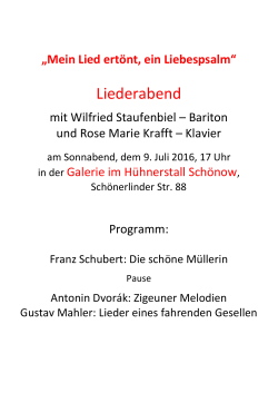 PROGRAMM als PDF - Wilfried Staufenbiel