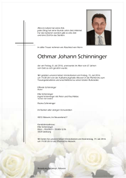 Othmar Johann Schinninger
