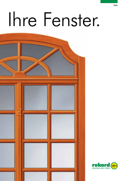 rekord Holzfenster - Glaserei und Schreinerei Grupe