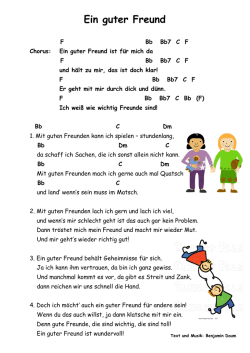 Ein guter Freund