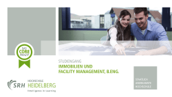 IMMOBILIEN UND FACILITY MANAGEMENT, B.ENG.