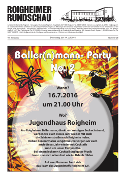 Baller(n)mann- Party No. 2