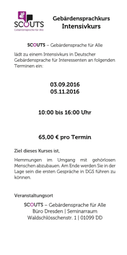 Intensivkurs-Flyer klein