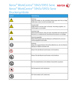 Druckersymbole - Xerox Support and Drivers