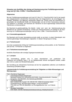 Hinweise zum Ausf&uuml;llen des Antrag auf Anerkennung einer