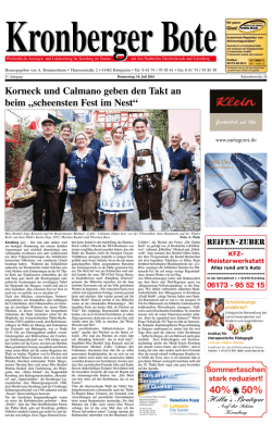 Korneck und Calmano geben den Takt an beim