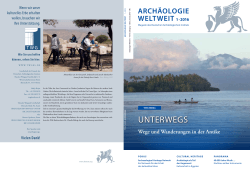 UNtErwEgs - Deutsches Archäologisches Institut