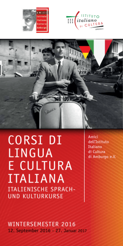 corsi di lingua e cultura italiana