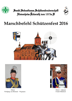 Marschbefehl Schützenfest 2016