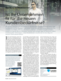 Ist Ihr Unternehmen fit f&uuml;r die neuen