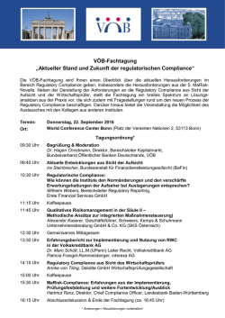 Programm und Anmeldung - Bundesverband Öffentlicher Banken