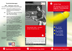 Jugend-Tennisturnier