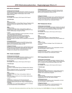 IPZV-Motivationsabzeichen - Regionalgruppe West e.V.