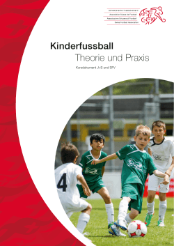 Kinderfussball Theorie und Praxis