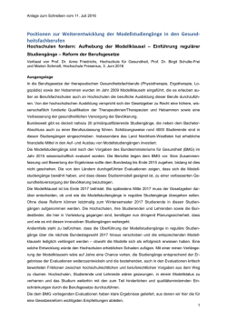 heitsfachberufen - Hochschule Fresenius