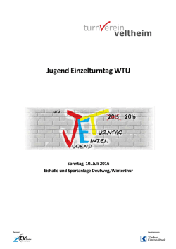 Jugend Einzelturntag WTU