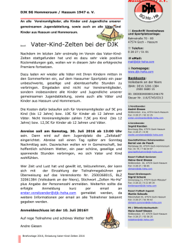 Infos dazu... - DJK SG Hommersum