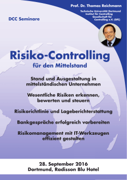 Risiko-Controlling - Controlling Innovations Center