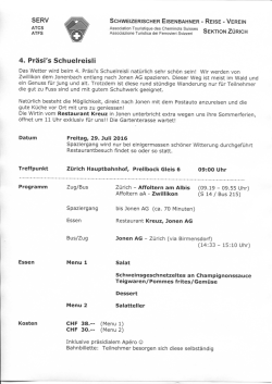 Infos und Anmeldung