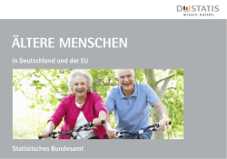 Ältere Menschen in Deutschland und der EU, 2016
