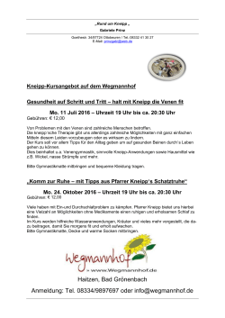 Info - auf dem Wegmannhof