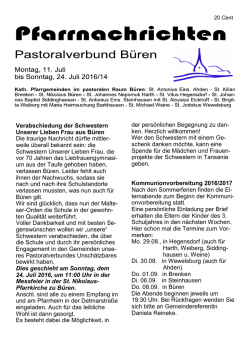 2016-14 Pfarrnachrichten Ahden vom 11 07