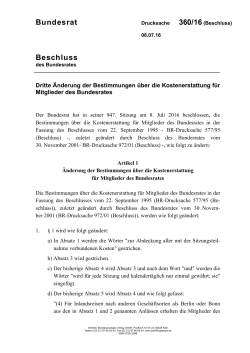 BR 360/16(B) - Umwelt