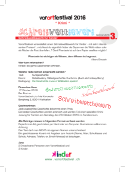 Schreibwettbewerb k