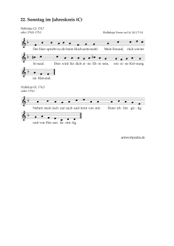 Halleluja-Verse zu Lk 14,1.7-14