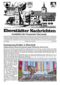 Hochsprung-Kn&uuml;ller in Eberstadt