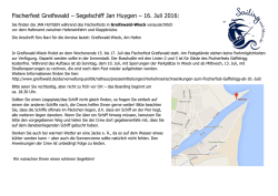 Informationen zum Liegeplatz der Jan Huygen